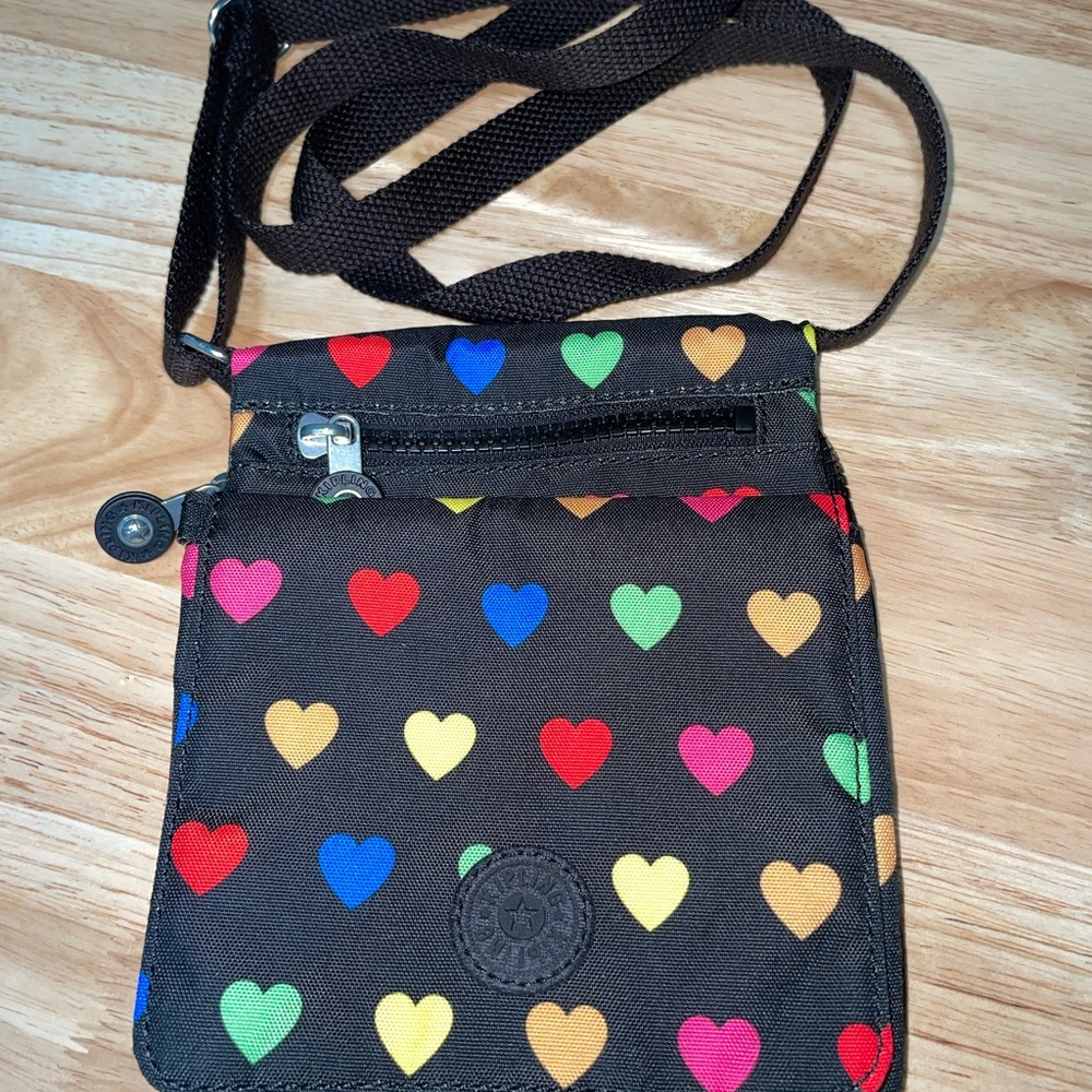 Colorful Heart Crossbody Bag -NWOT
